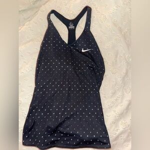Nike Black and White Dri-FIT Tank Top